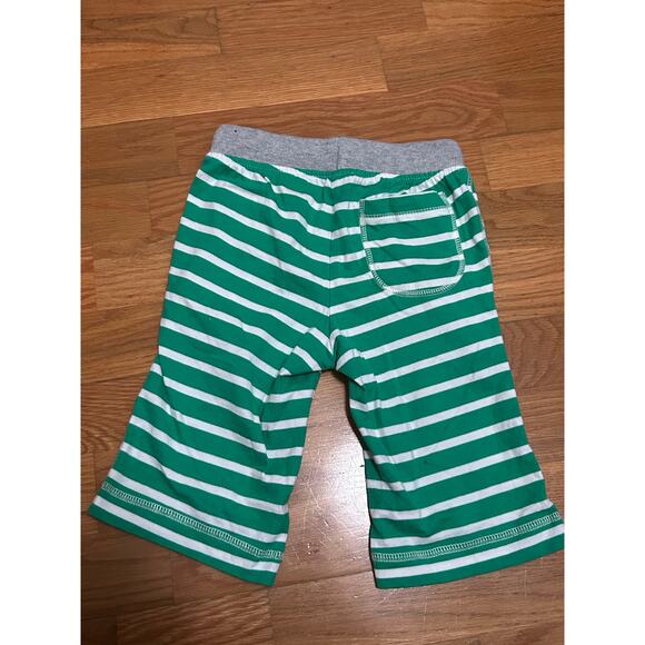 Mini Boden Boys Stripped Green Shorts Size 4. - Picture 3 of 3